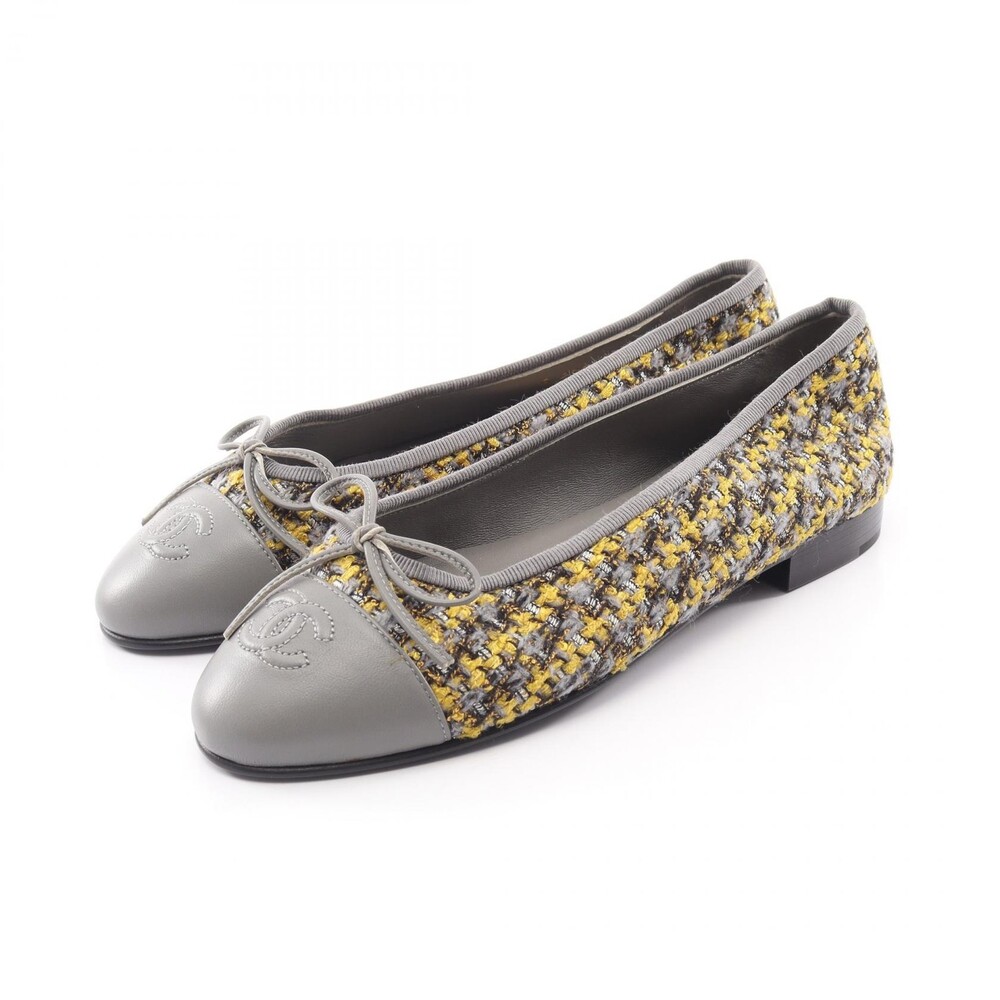Chanel Ballerina Pumps Flat Shoes #36 #321250C10B